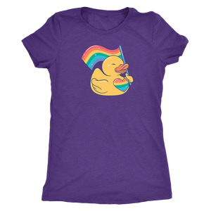 Pride Rubber Ducky T-shirt - Gemmed Firefly