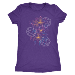 Lilies and Luck T-shirt - Gemmed Firefly