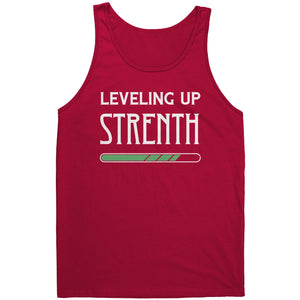 Leveling Up Strength T-shirt - Gemmed Firefly