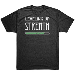 Leveling Up Strength T-shirt - Gemmed Firefly