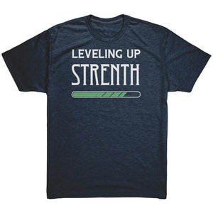 Leveling Up Strength T-shirt - Gemmed Firefly
