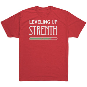 Leveling Up Strength T-shirt - Gemmed Firefly