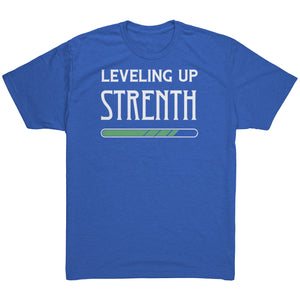 Leveling Up Strength T-shirt - Gemmed Firefly