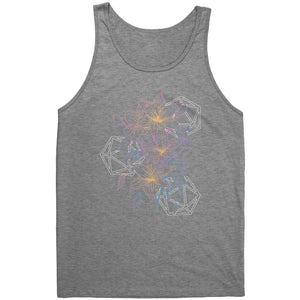 Lilies and Luck Tank T-shirt - Gemmed Firefly