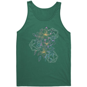 Lilies and Luck Tank T-shirt - Gemmed Firefly
