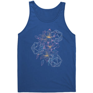 Lilies and Luck Tank T-shirt - Gemmed Firefly