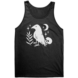 Lucky Raven and Skull T-shirt - Gemmed Firefly