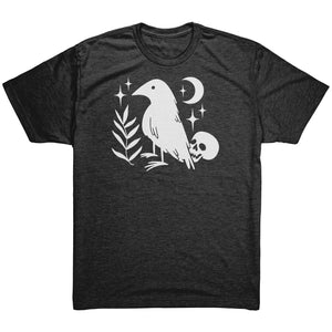 Lucky Raven and Skull T-shirt - Gemmed Firefly