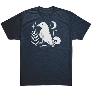 Lucky Raven and Skull T-shirt - Gemmed Firefly