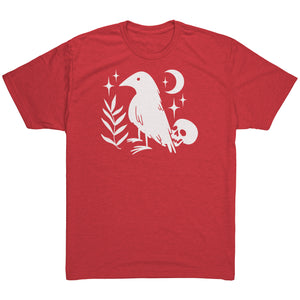 Lucky Raven and Skull T-shirt - Gemmed Firefly