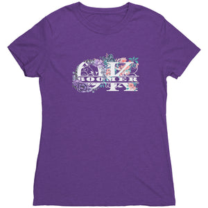 Ok Boomer Floral T-shirt - Gemmed Firefly