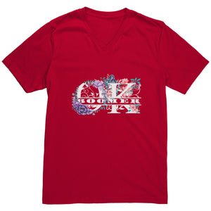 Ok Boomer Floral T-shirt - Gemmed Firefly