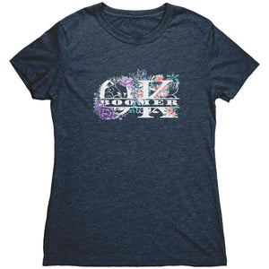 Ok Boomer Floral T-shirt - Gemmed Firefly
