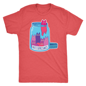 Anti-Depressants Bottle T-shirt - Gemmed Firefly