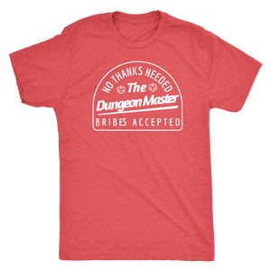 No Thanks Needed Bribes Accepted DM T-shirt - Gemmed Firefly