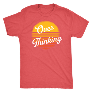 Overthinking Retro Sun T-shirt - Gemmed Firefly