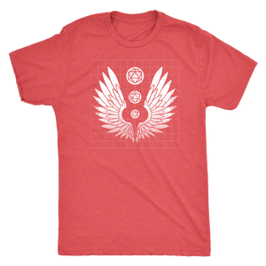 D20 Wings of Future Radiance T-shirt - Gemmed Firefly