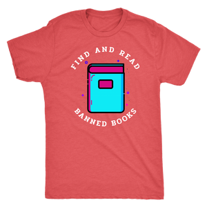 Find and Read Banned Books Shirt T-shirt - Gemmed Firefly