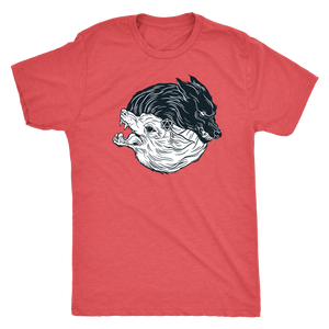 Two Wolves to Feed T-shirt - Gemmed Firefly