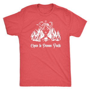 Open to Demon Pacts T-shirt - Gemmed Firefly