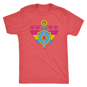 Pansexual Paladin (Badge Only) T-shirt - Gemmed Firefly