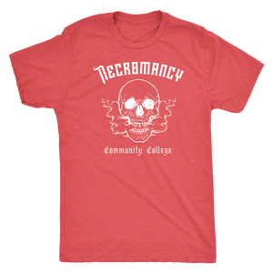 Necromancy Community College T-shirt - Gemmed Firefly