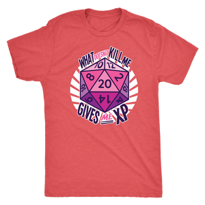 What Doesn't Kill Me Gives Me XP T-shirt - Gemmed Firefly