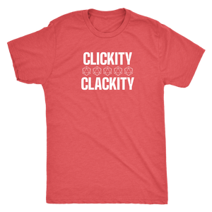 Clickity Clackity T-shirt - Gemmed Firefly