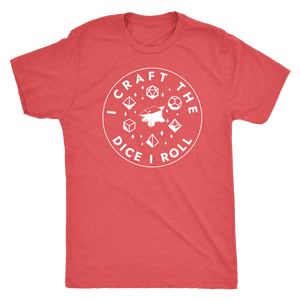 I Craft the Dice I Roll T-shirt - Gemmed Firefly