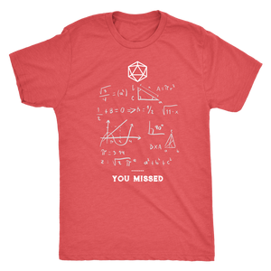 Dungeon Math T-shirt - Gemmed Firefly