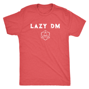 Lazy DM Meh D20 T-shirt - Gemmed Firefly