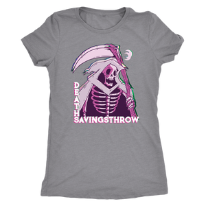 Death Save Glitch Reaper T-shirt - Gemmed Firefly