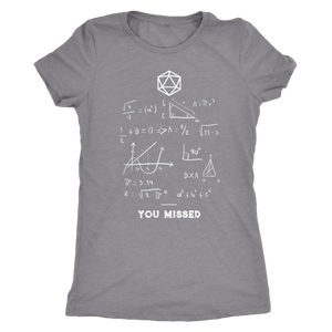 Dungeon Math T-shirt  - Gemmed Firefly