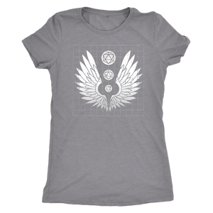 D20 Wings of Future Radiance T-shirt - Gemmed Firefly