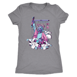 The Magician Tarot in Cyber Vapor T-shirt - Gemmed Firefly