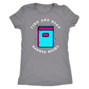 Find and Read Banned Books Shirt T-shirt - Gemmed Firefly