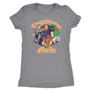 Dungeons and Birds T-shirt - Gemmed Firefly