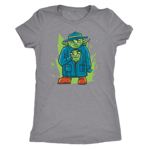 Two Goblins in a Trench Coat T-shirt - Gemmed Firefly