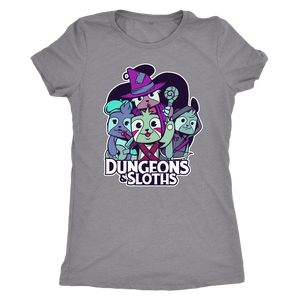 Dungeons and Sloths T-shirt - Gemmed Firefly