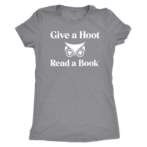 Give A Hoot Read A Book Shirt T-shirt - Gemmed Firefly