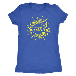 All About That Sunshine and Shit T-shirt - Gemmed Firefly