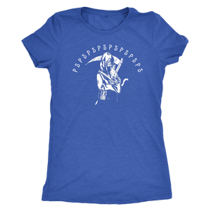 Reaper Kitty PSPSPSPSP T-shirt - Gemmed Firefly