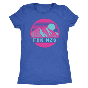 FCK NZS Vapor Mountains Shirt T-shirt - Gemmed Firefly