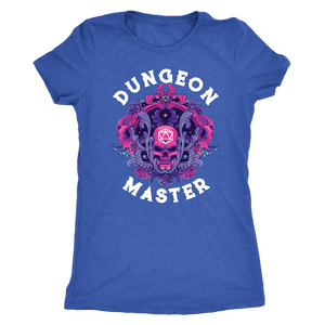 Dungeon Master Dark Skull D20 Rune T-shirt - Gemmed Firefly