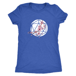 D20 Cherry Blossom T-shirt - Gemmed Firefly