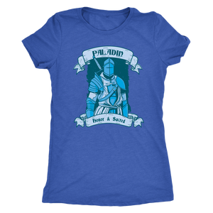 Paladin in Blue Vapor T-shirt - Gemmed Firefly