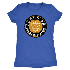 Proud DM to a Bunch of Dumbass Players Black Label T-shirt - Gemmed Firefly