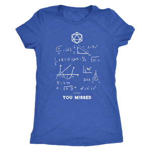Dungeon Math T-shirt - Gemmed Firefly