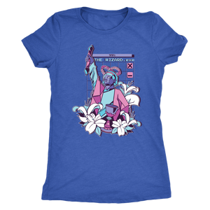 The Magician Tarot in Cyber Vapor T-shirt - Gemmed Firefly