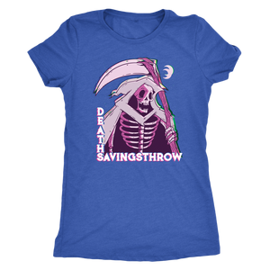 Death Save Glitch Reaper T-shirt - Gemmed Firefly